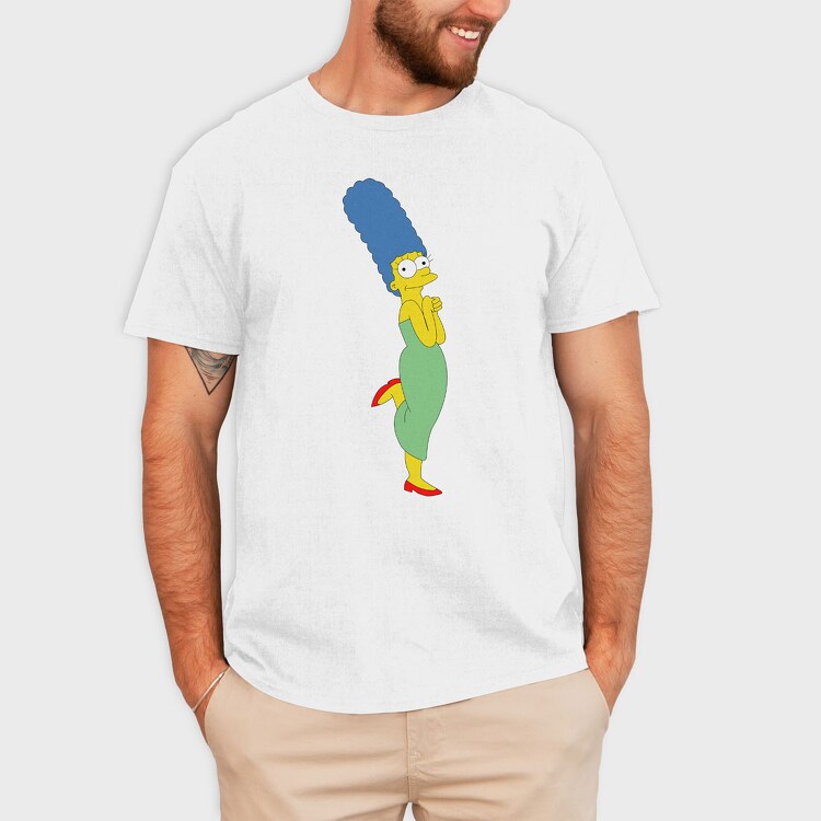 Cartoon Retro the Simpsons 2, Tricou Barbati (Unisex)