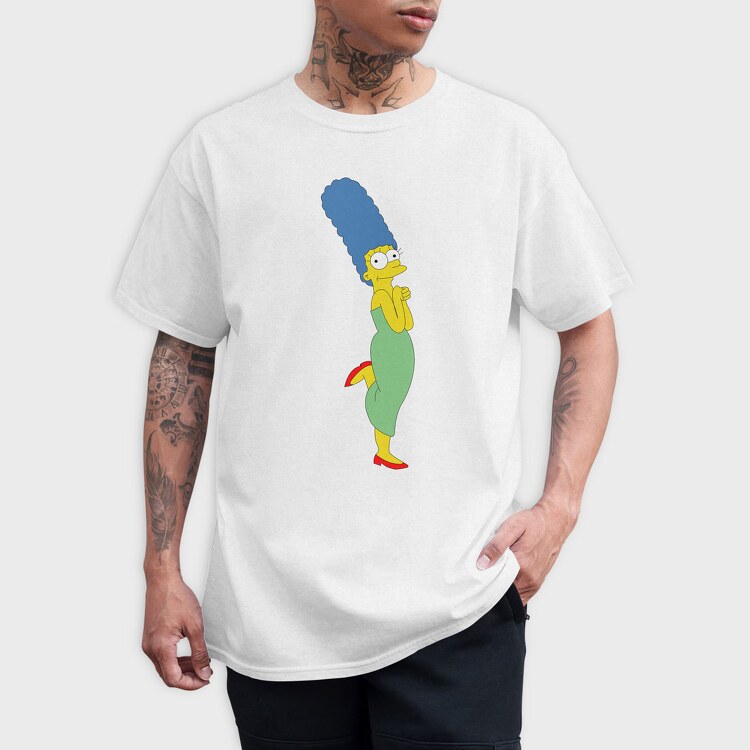 Cartoon Retro the Simpsons 2, Tricou Barbati (Unisex)