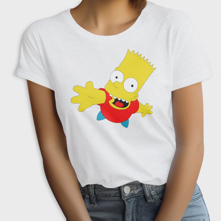 Cartoon Retro the Simpsons 6, Tricou Femei