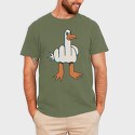Middle Finger Seagull, Tricou Barbati (Unisex)