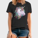 Unicorn Head Color, Tricou Barbati (Unisex)
