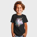 Unicorn Head Color, Tricou Copii