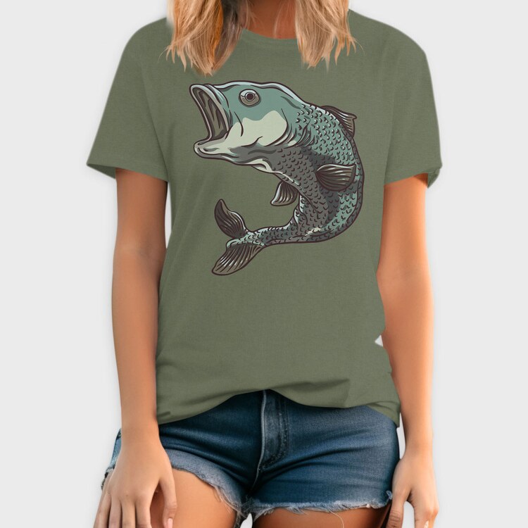 Jumping Pike Perch, Tricou Barbati (Unisex)