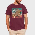 Sloth Hiker, Tricou Barbati (Unisex)