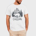 The Woods Are Calling Bear, Tricou Barbati (Unisex)