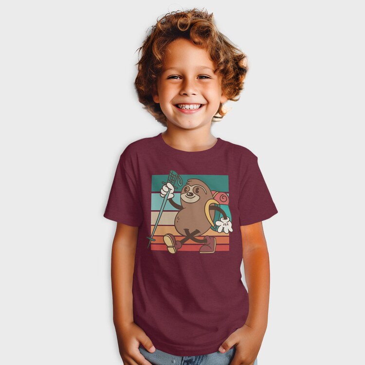 Sloth Hiker, Tricou Copii