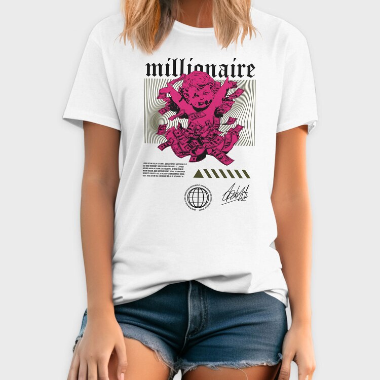 Millionaire 1, Tricou Barbati (Unisex)