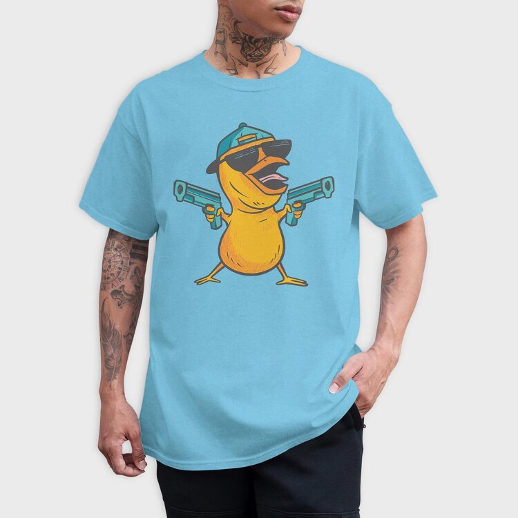 Chicken Guns, Tricou Barbati (Unisex)