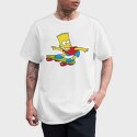 Cartoon Retro the Simpsons 5, Tricou Barbati (Unisex)