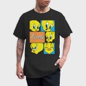 Cartoon Retro Tweety 1, Tricou Barbati (Unisex)