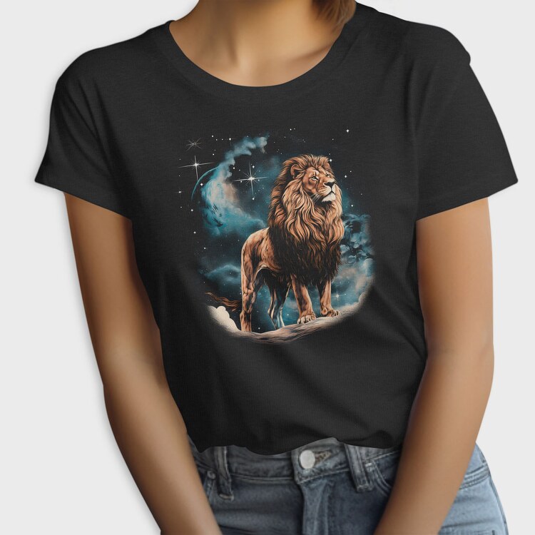 Lion Night Stars, Tricou Femei