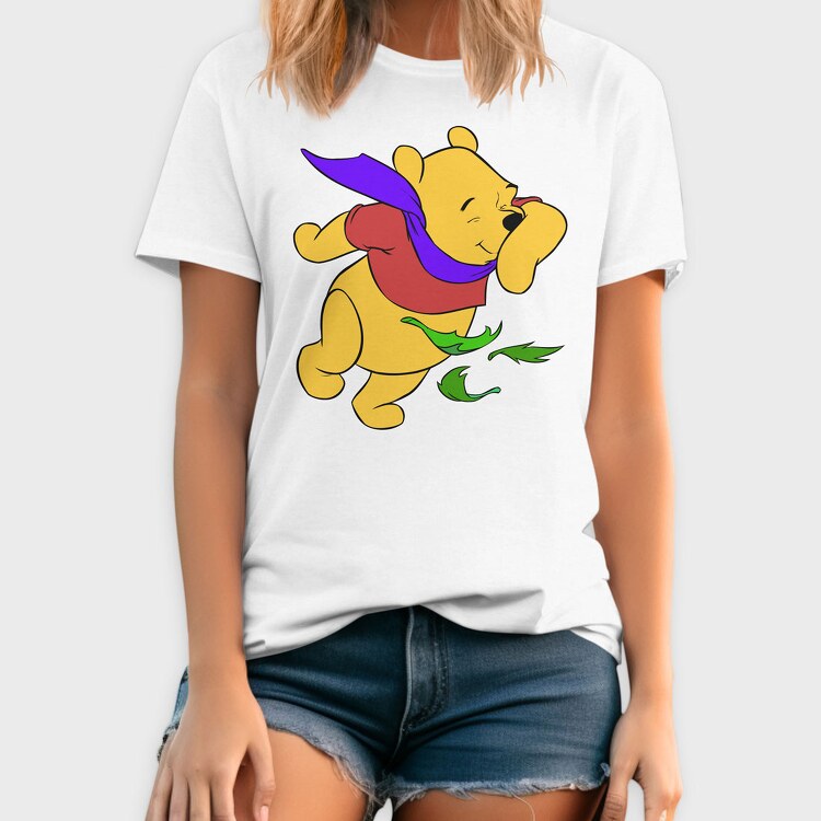 Cartoon Retro Winnie the Pooh 1, Tricou Barbati (Unisex)