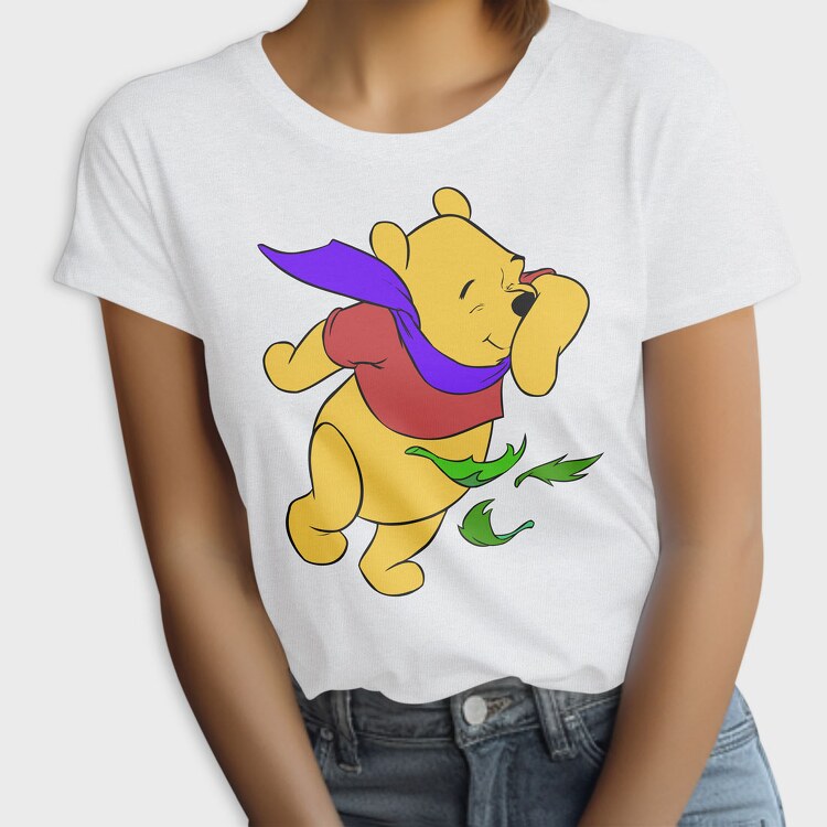 Cartoon Retro Winnie the Pooh 1, Tricou Femei