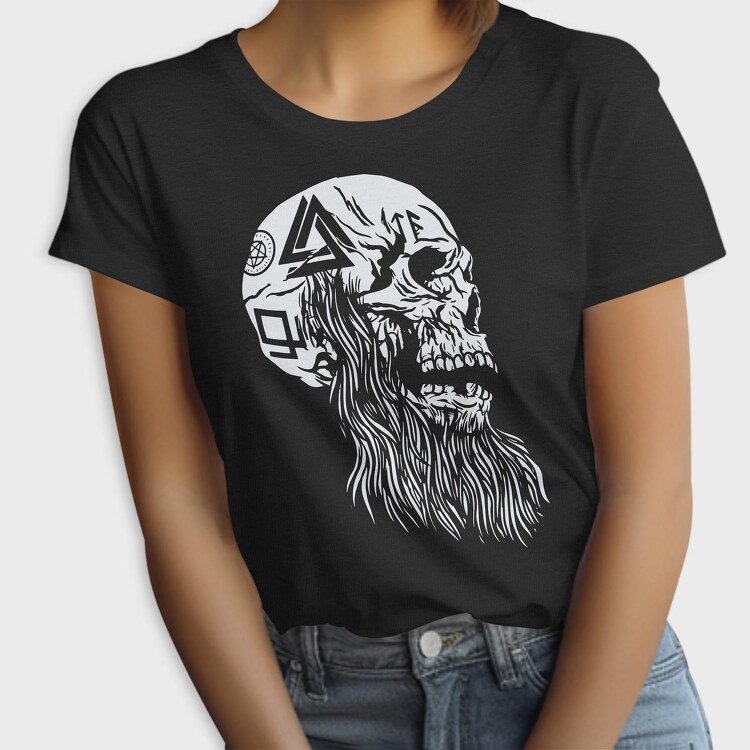 Viking Skull, Tricou Femei