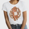 Sloth With Coffee Mug, Tricou Femei