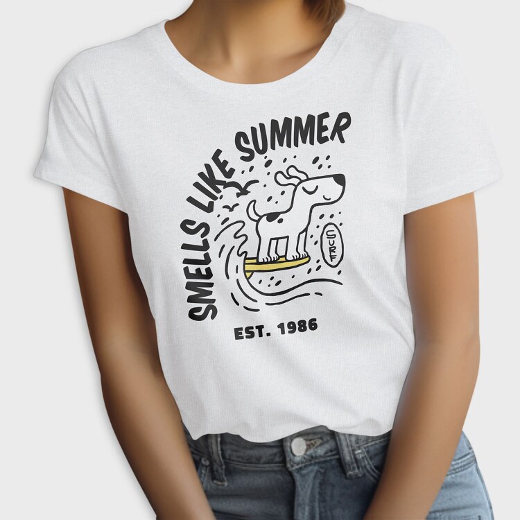 Smells Like Summer Dog, Tricou Femei