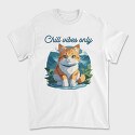 Cat Chill Vibes, Tricou Barbati (Unisex)