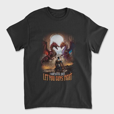 Dragon Fight Paladin, Tricou Barbati (Unisex)