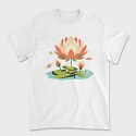 Lotus Flower, Tricou Barbati (Unisex)