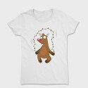Reindeer Christmas Lights, Tricou Femei