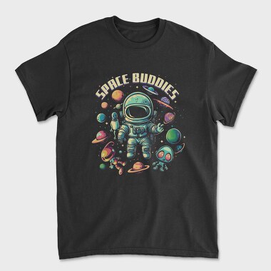Space Buddies, Tricou Barbati (Unisex)