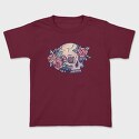 Tattoo Skull Flowers, Tricou Copii