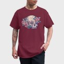 Tattoo Skull Flowers, Tricou Barbati (Unisex)