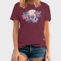 Tattoo Skull Flowers, Tricou Barbati (Unisex)