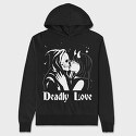 Deadly Love, Hanorac Oversize Barbati (Unisex)