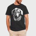 Borzoi Dog, Tricou Barbati (Unisex)