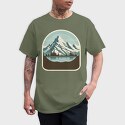 Mountain Lake, Tricou Barbati (Unisex)