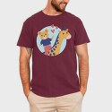 Animals Cartoon, Tricou Barbati (Unisex)
