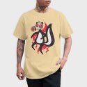 Skunk With Gas Mask, Tricou Barbati (Unisex)