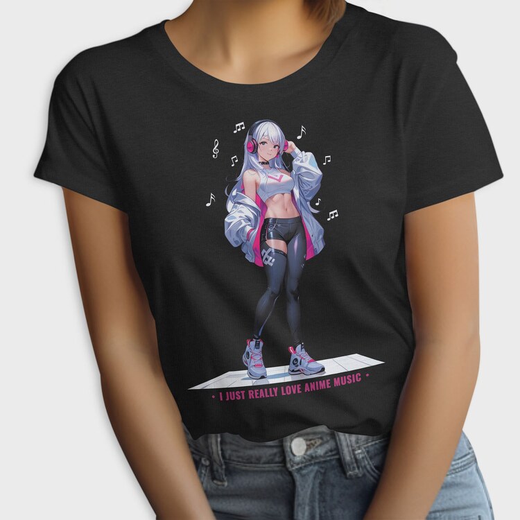 Anime Girl Music, Tricou Femei