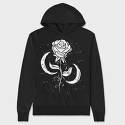 Rose Moon, Hanorac Oversize Barbati (Unisex)