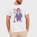 Anime Skate Chill Girl, Tricou Barbati (Unisex)