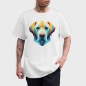 Dog Poly, Tricou Barbati (Unisex)