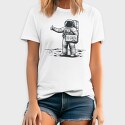 Astronaut Hitchhiking, Tricou Barbati (Unisex)