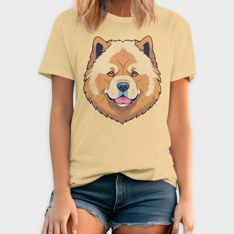 Chow Chow, Tricou Barbati (Unisex)