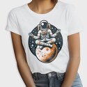 Astronaut Yoga Planet, Tricou Femei