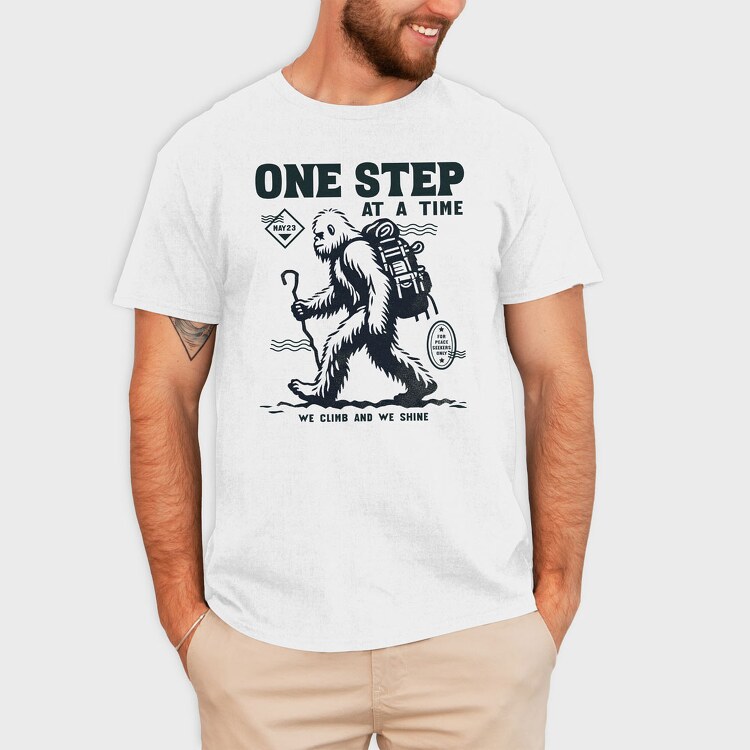 One Step, Tricou Barbati (Unisex)