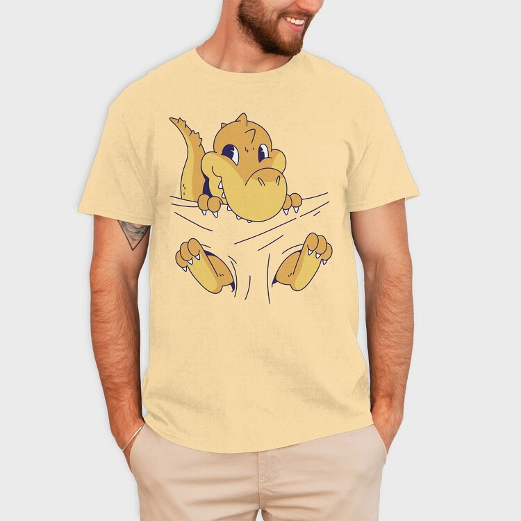 Baby Trex, Tricou Barbati (Unisex)