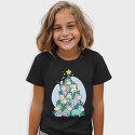 Unicorn Christmas Tree, Tricou Copii