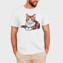 Orange Cat, Tricou Barbati (Unisex)