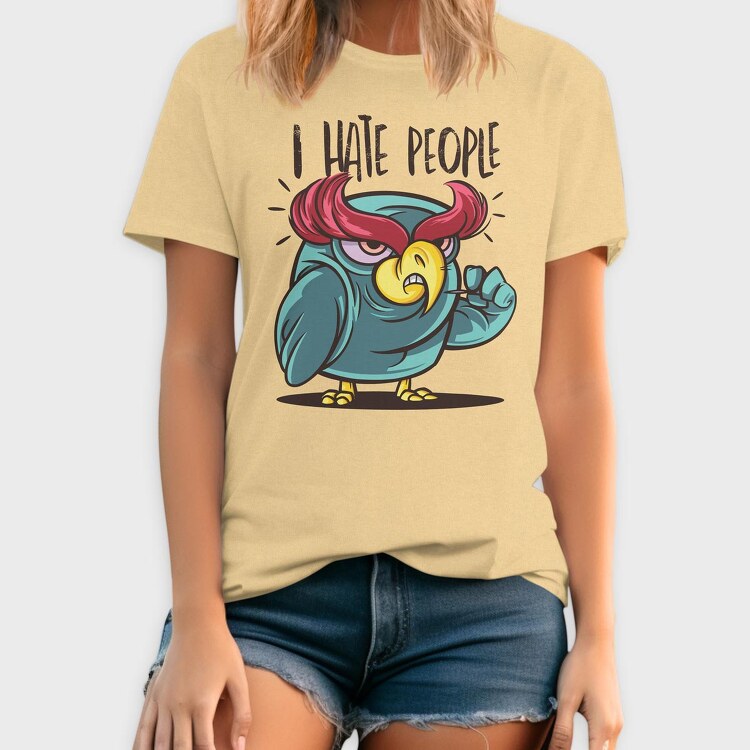 Owl, Tricou Barbati (Unisex)