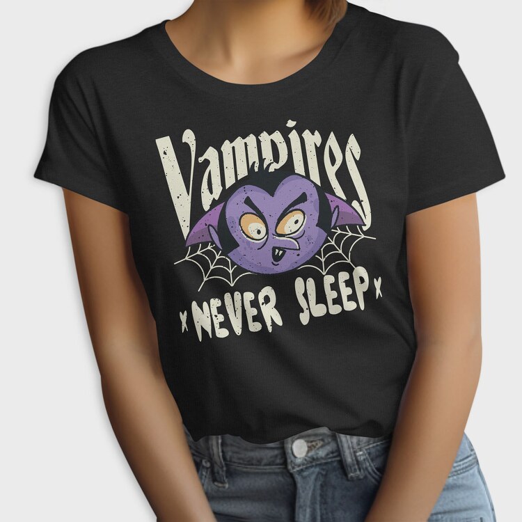 Vampires Never Sleep, Tricou Femei