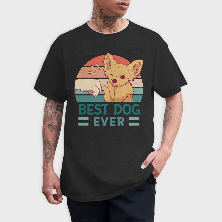 Best Dog Ever, Tricou Barbati (Unisex)