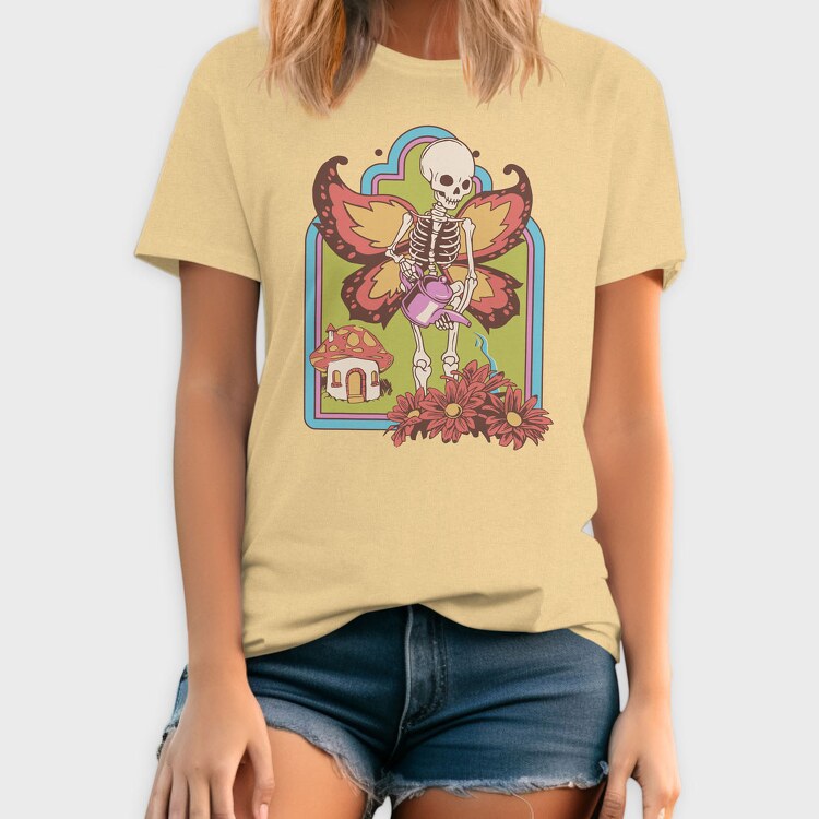 Skull Fairy, Tricou Barbati (Unisex)