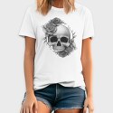 Skull Roses, Tricou Barbati (Unisex)