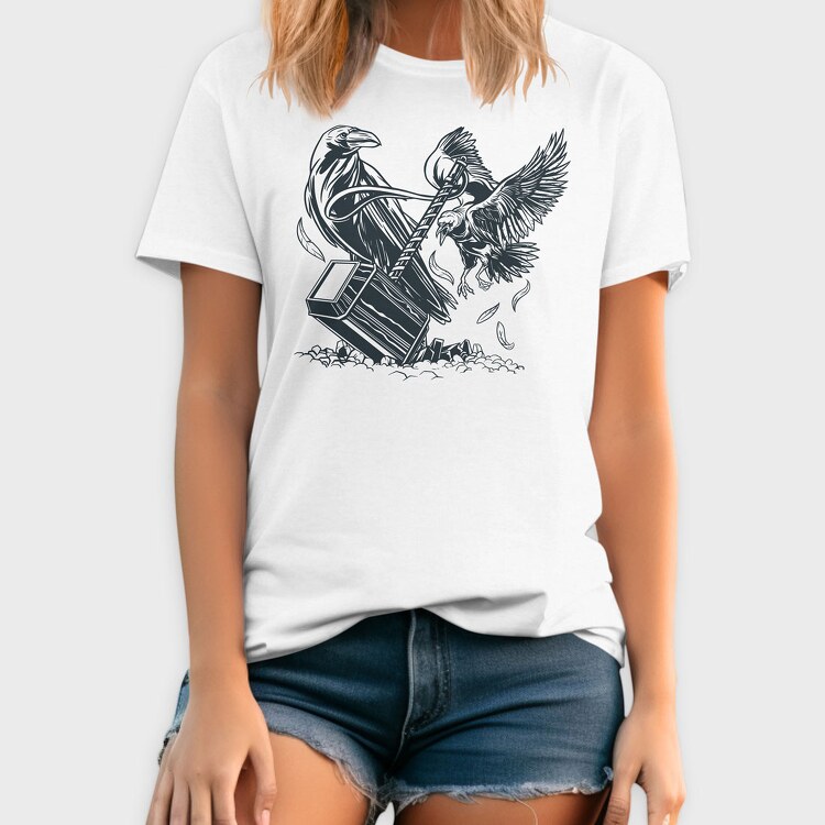 Crow Hammer, Tricou Barbati (Unisex)